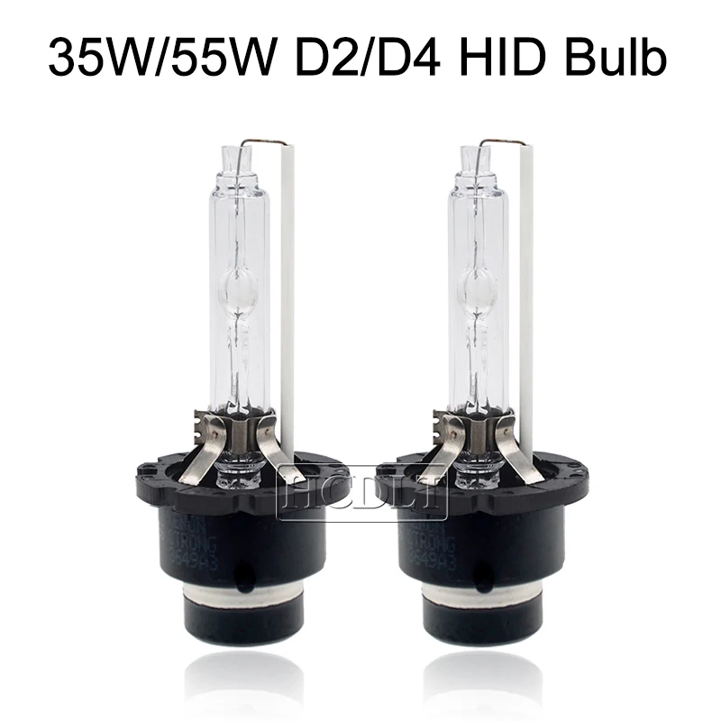 HCDLT 2PCS D2S Xenon 55W HID Bulb 3000K 4300K 5000K 6000K 8000K D4S Car Headlights 35W Xenon D2R D4R Auto Replacement Headlamp (8)