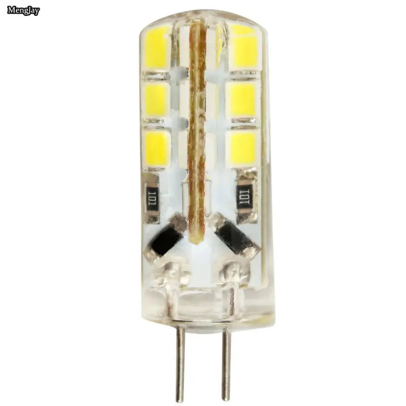 1 шт./лот led G4 2835 SMD 6 Вт DC 12 В 24LED лампа галогенная g4 12В Светодиодные лампы Гарантия 2Y