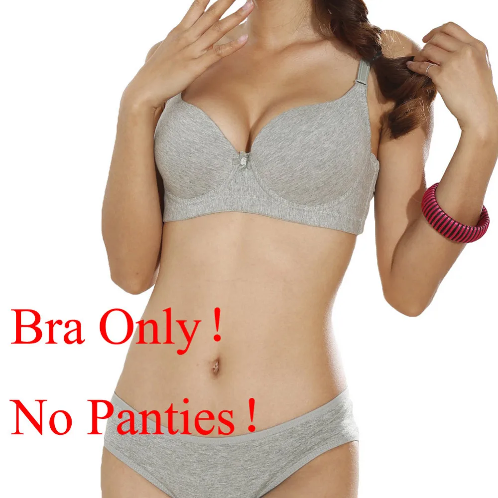 New Sexy Women C Cup Bra 3/4 Cup Thin Light Padded V-Neck Seamless Push Up bra Underwire Lingerie Underwear Soutien Gorge Pink