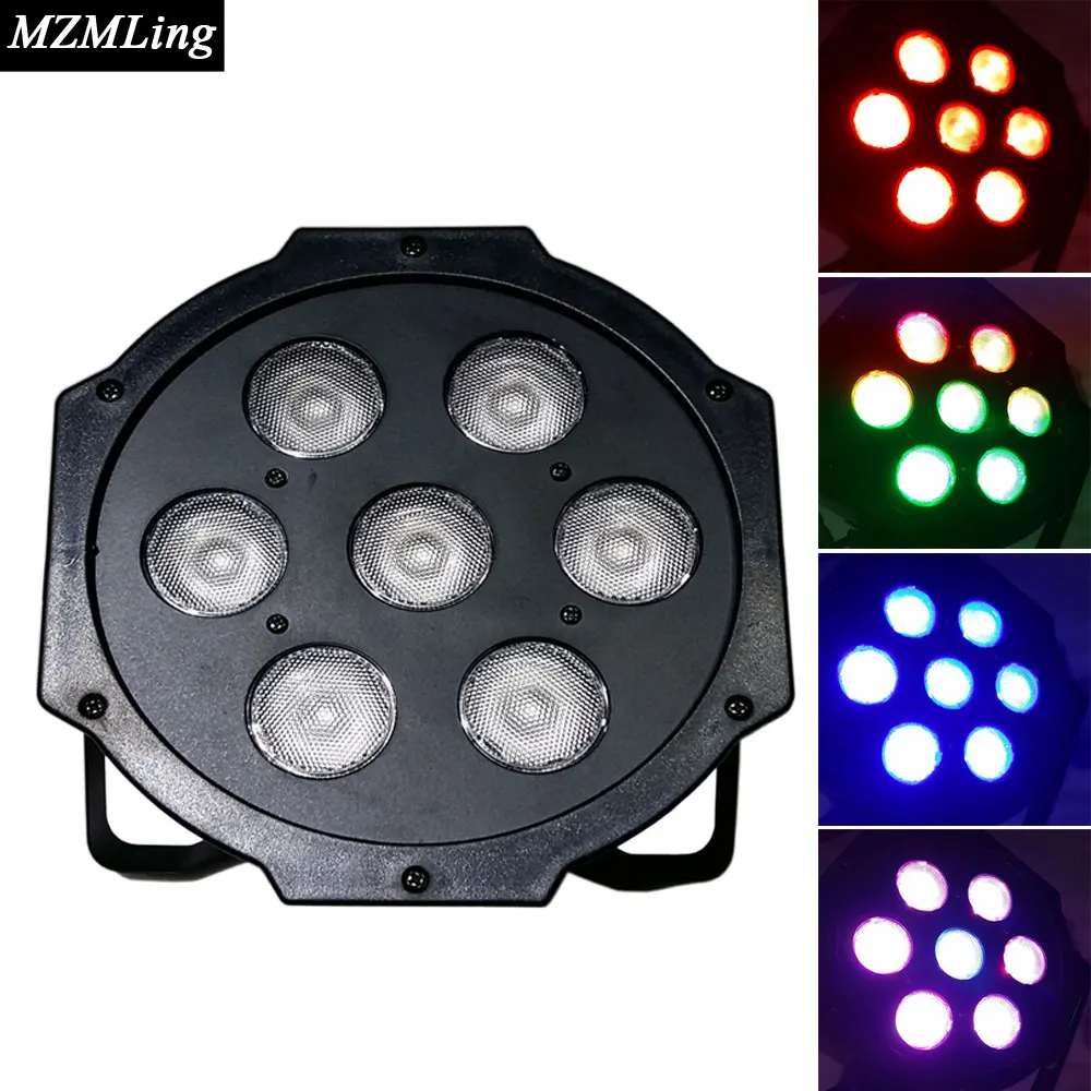 

7x3w Led RGBW Par Light DMX512 DJ /Bar /Party /Show /Stage Light LED Stage Machine