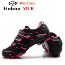 TIEBAO Cycling Shoes Women Outdoor Mountain Bike Shoes Non-slip Breathable Wear-resistance Bicycle Shoes Zapatos de ciclismo