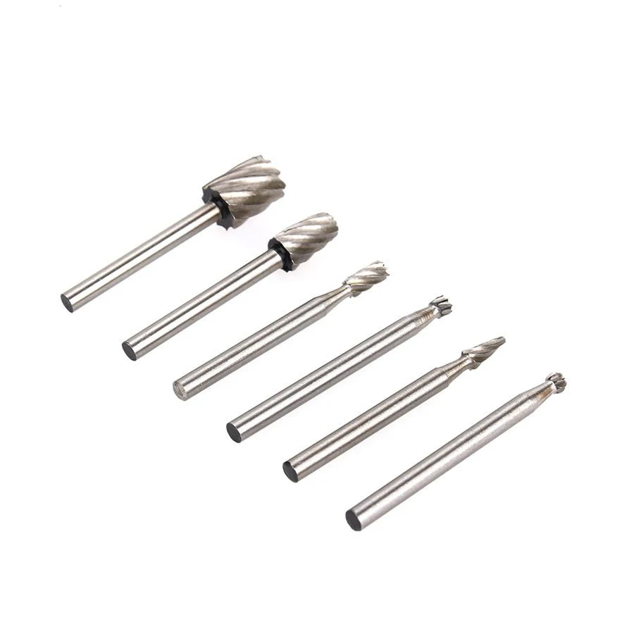 

6pcs 1/8" Points Drill Bit Points Hand Tap Drill Cutter CNC Engraving 3.17mm-8mm Head Tools Accessories Hot Selling