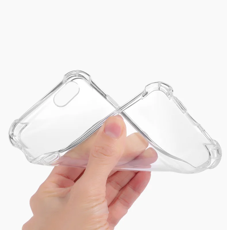 Transparent silicone case iphone 4 5 6 7 s plus x (3)