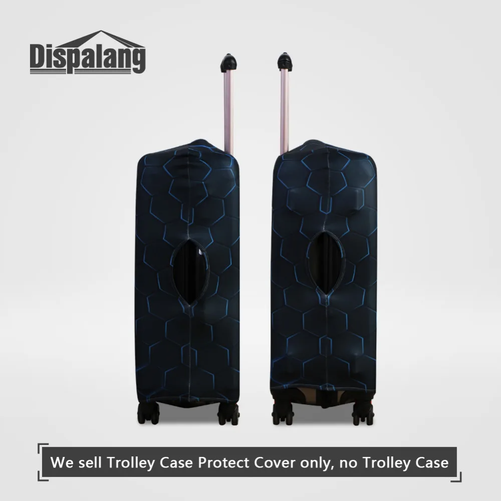 Dispalang Elastic Thickest Luggage Protective Cover for 18-30 Inch Case Skull Print Suitcase Protect Dust Cover Travel