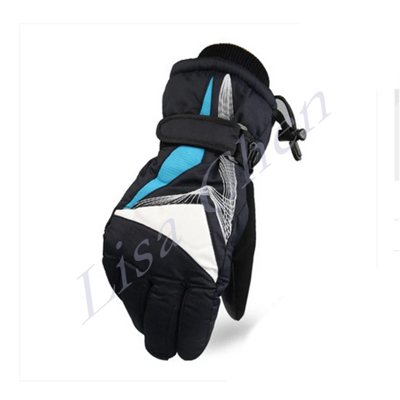 Warm winter riding font b gloves b font for men and women winter warm waterproof outdoor