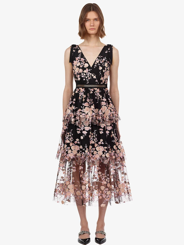 2019 Overhaast Echte Zanzea Vestido De Festa Vrouwen Jurk Maxi Jurk Mode Heavy Mesh Gaas Pailletten Geborduurde Slanke Zomer Vrouw 2019 Overhaast Echte Zanzea Vestido De Festa Vrouwen Jurk Maxi Jurk Mode Heavy Mesh Gaas Pailletten Geborduurde Slanke Zomer Vrouw