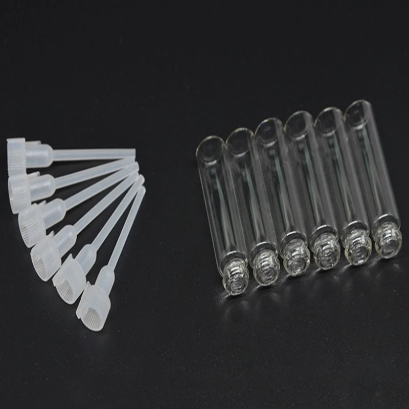 

1000pcs/lot 1ML 2ML 3ml Mini Glass Sample Vials Perfume Bottle Empty Laboratory Liquid Fragrance Test Tube Trial Bottle