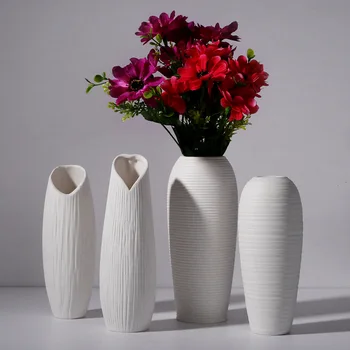 

Ceramic Vase Floral Vase Fashion Simple Household Entrance Table Decoration Craft Ceramic Ornaments Flower Hydroponics Pots