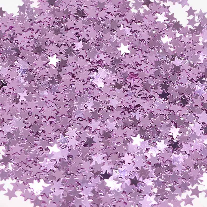 Purple Confetti Stars Table Decorations Fill Birthday Cards Invitations Gift Bag