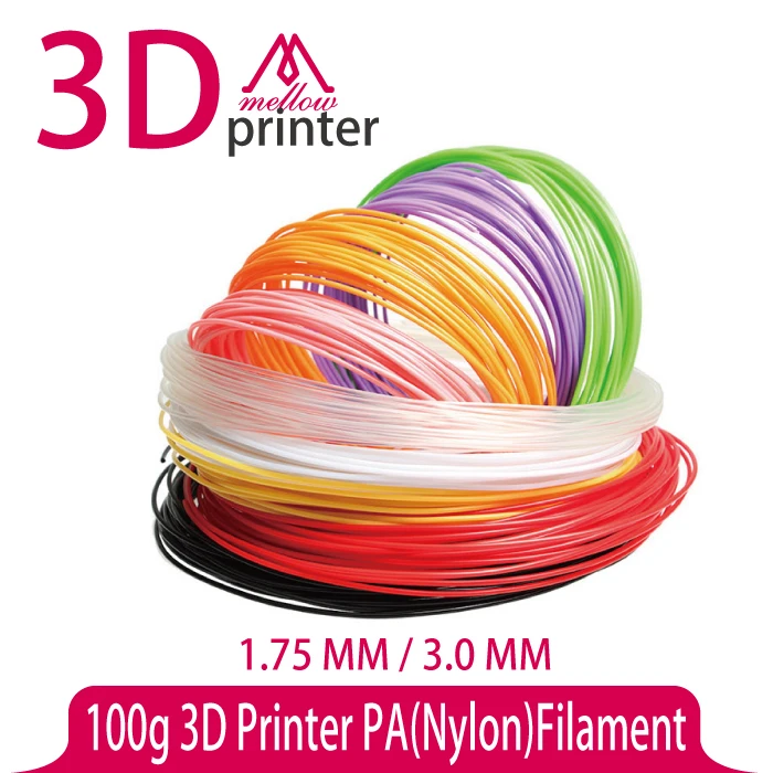 100g 3D Printer PA Nylon Filament 1 75 MM 3 0 MM 100g ABS PLA PA