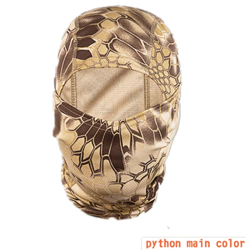LIS ALICES тактическая быстросохнущая маска с капюшоном Охота полная маска для пейнтбола военный игровой шлем камуфляжная Военная маска для лица - Цвет: picture color
