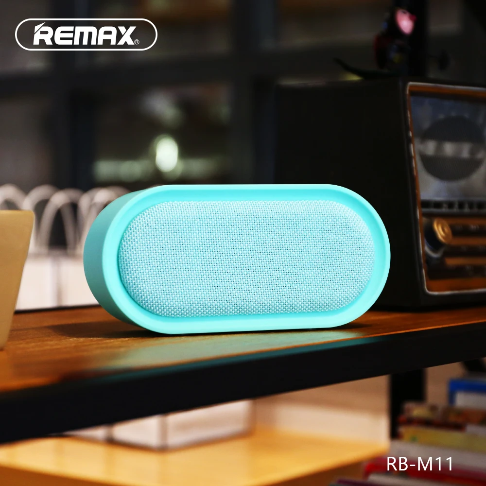 Remax RB-M11 портативный Настольный беспроводной Bluetooth динамик поддержка TF AUX звуковая коробка для iPhone samsung Xiomi книжная полка громкий динамик