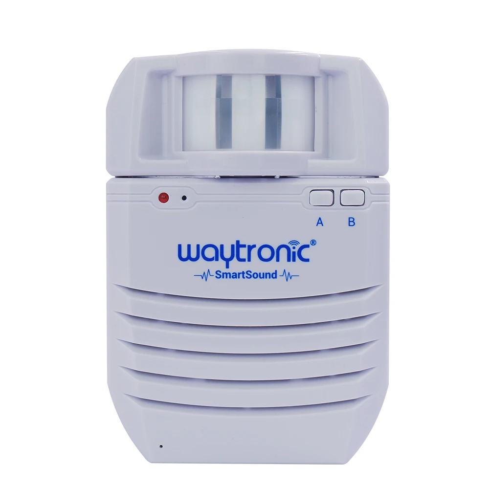 

Wireless Battery Powered Infrared Motion Detector MP3 Audio Player US Smart Home Security Alarm Support Memory Extension