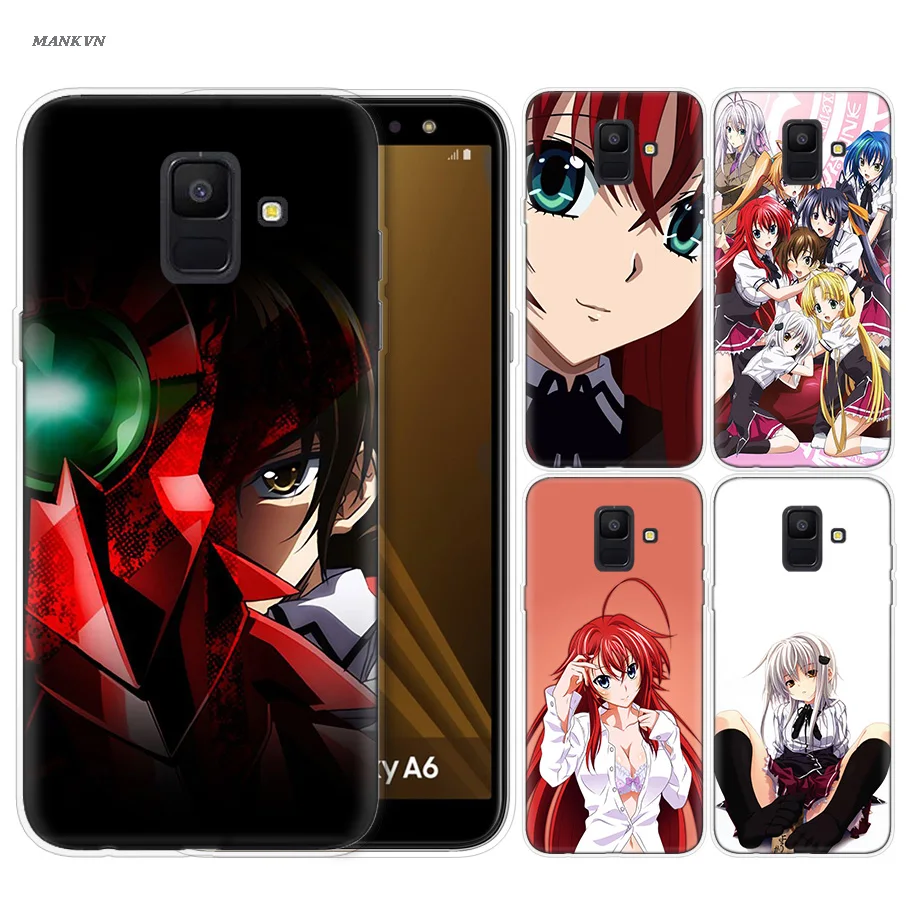 

High School Dxd Anime Cartoon Case for Samsung Galaxy Note 8 9 J4 J6 J8 A6 A8 A7 A9 Star Lite S8 S9 Plus 2018 2019 Soft Cover
