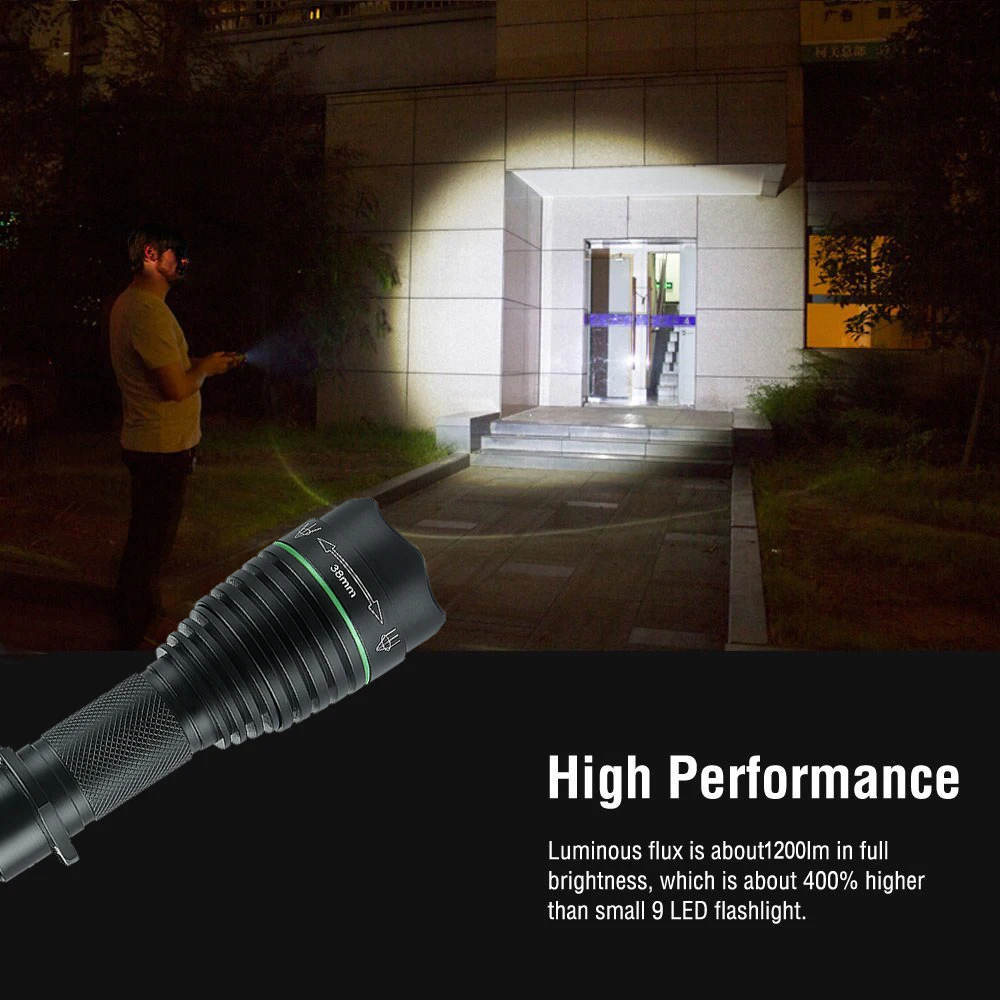 UniqueFire UF 1508 XML T6 LED Flashlight Camping Torch Tactical