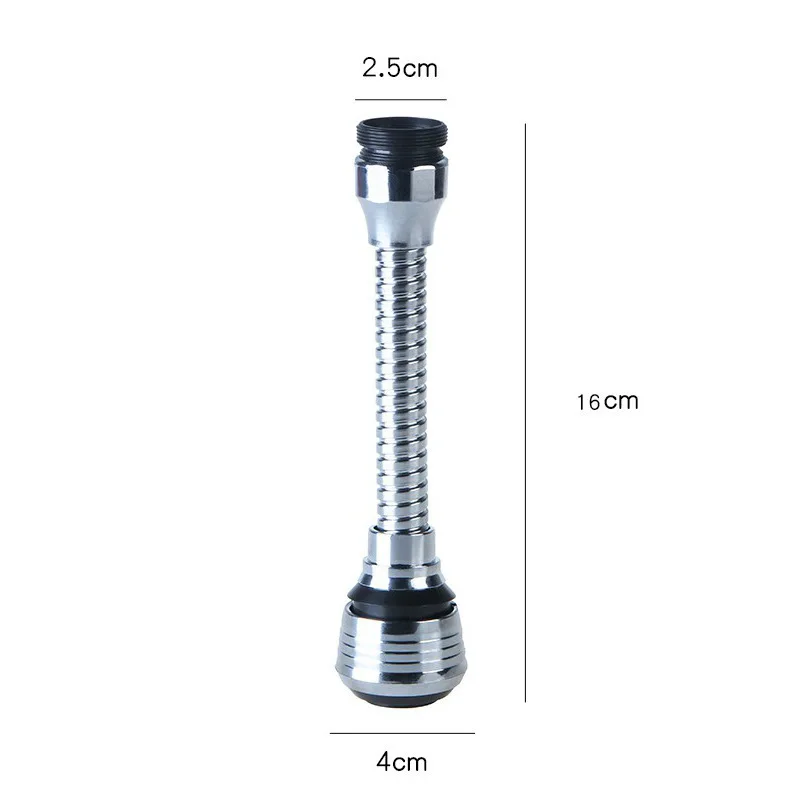 Faucet Extended That Splash A Head Is Extending Kitchen Household Tap Water Shower Water Saving Can Rotate Filter Nozzle Mouth