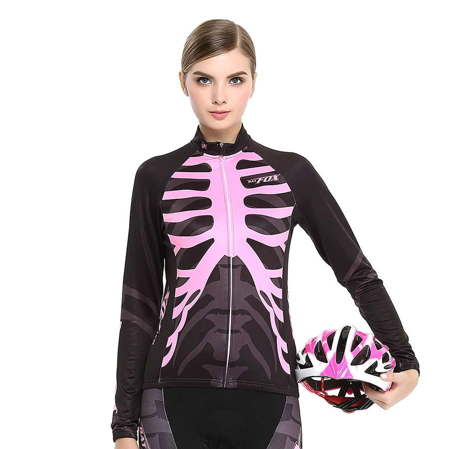 

BATFOX Winter Fleece Warm Bike Long Jersey Set Cycling Sport Suit MTB Road Bicycle Racing Sportwear 3D Gel Pad Roupa Ciclismo