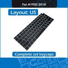 10set/Lot A1932 Replacement Keycap key US Layout for Macbook Air Retina 13″ A1932 Complete set keycaps 2018 MRE82
