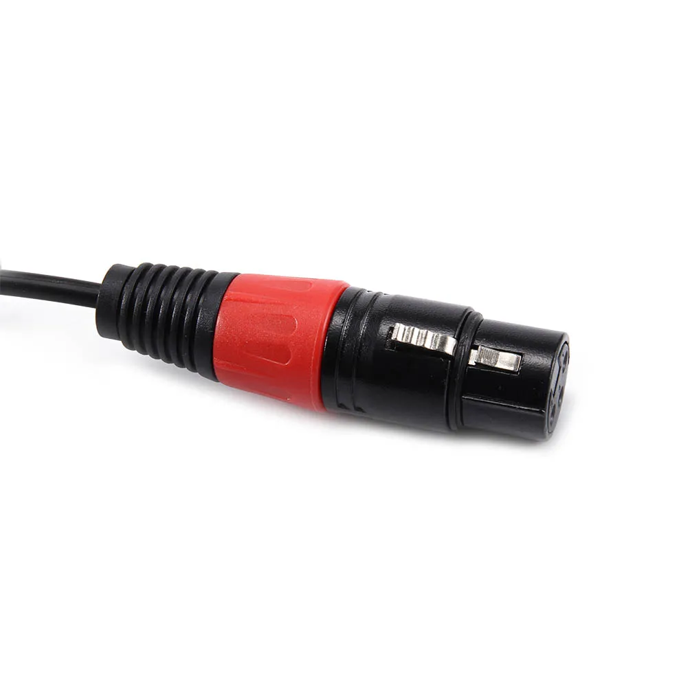 Двойной XLR кабель для микрофона Стерео Аудио сбалансированные кабели 0 3/0 5/1/1.5/3/6 м