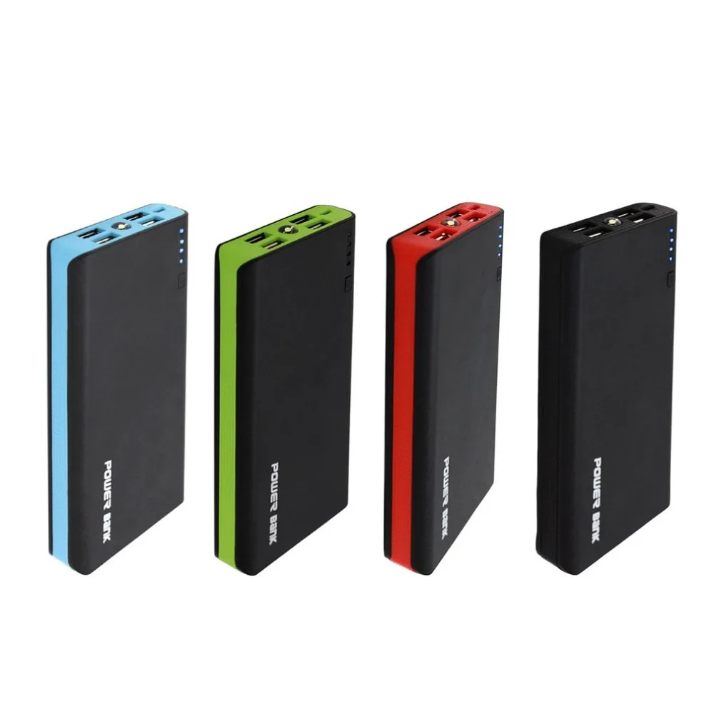 Power bank 20000mah mobile phone powerbank 18650 battery charger external bank backup power supply for iphone tablet PC