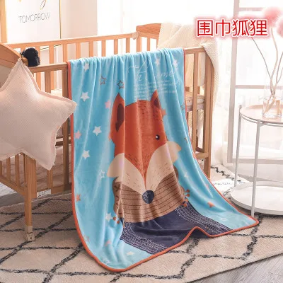 Winter Newborn Baby Blankets Coral Fleece Infant Kids Blanket Boy Girl Bebe Swaddle Nap Stroller Wrap Kids Baby Bedding Blanket - Цвет: thin