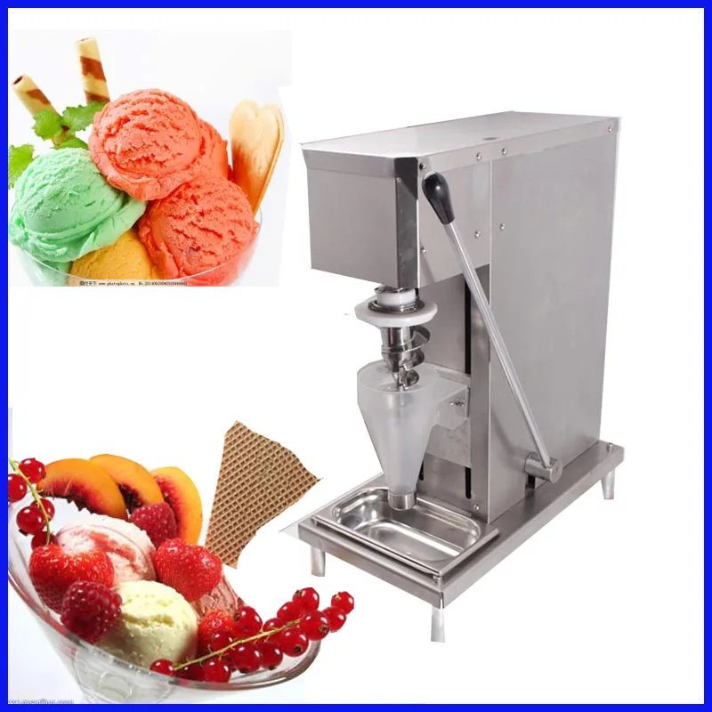 750W Multifunction Nuts Instant Ice Cream Mixer Fresh Fruit Swirl Ice