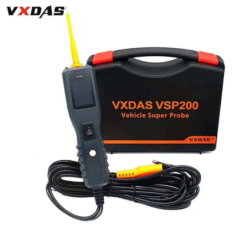 

VXDAS VSP200 OBD2 Tool Car Circuit/Battery Tester 12V-30V/HS-1402 3-48V Diagnostic Tools Vehicle Supper Power Probe Kit