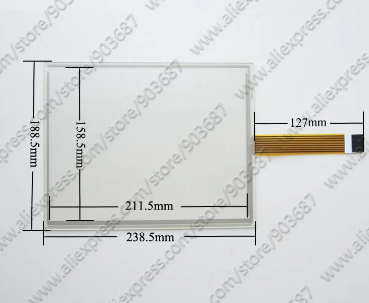 Details about   Touch Screen Panel Glass Digitizer for GUNZE G121-02-1D G121021D Touchpad 