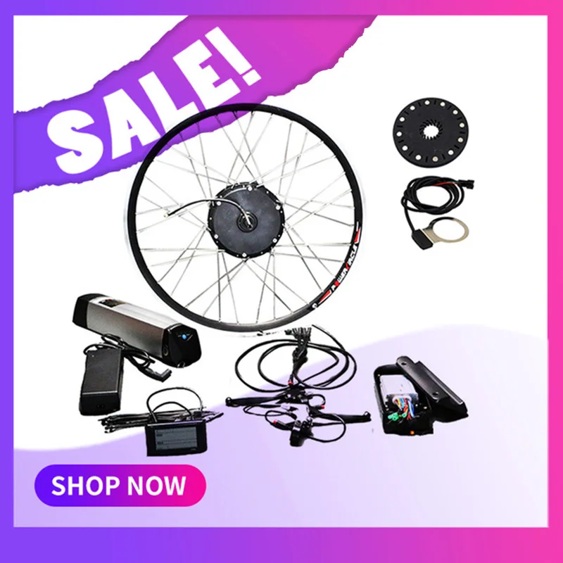 Free Shipping 36v 48v 250w 350w 500w Electric Bike Kit For