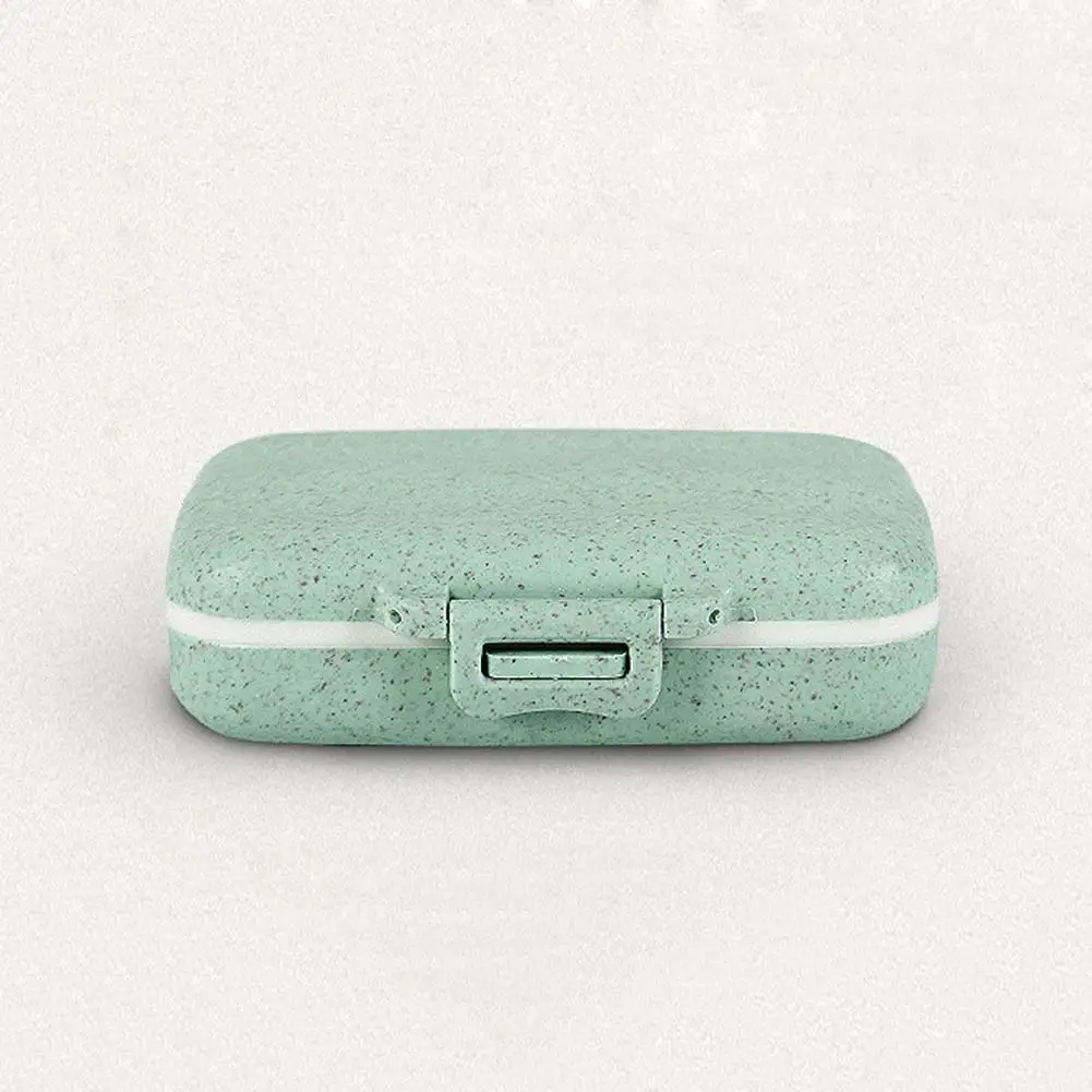 Portable Pill Case 6 Compartment Travel Vitamin Medicine Organizer Removable Inner Divider Container TY99 | Красота и здоровье