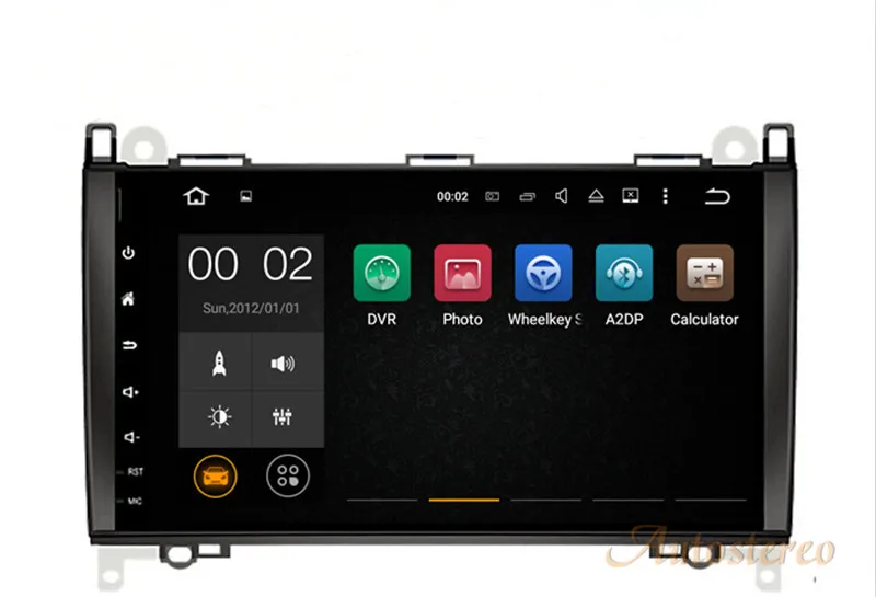 7 дюймов ram 2G Android 7,1 6,0 Автомобильный gps-навигатор Автомагнитола dvd-плеер головное устройство для Mercedes Benz A/B/class Viano Vito Sprinter