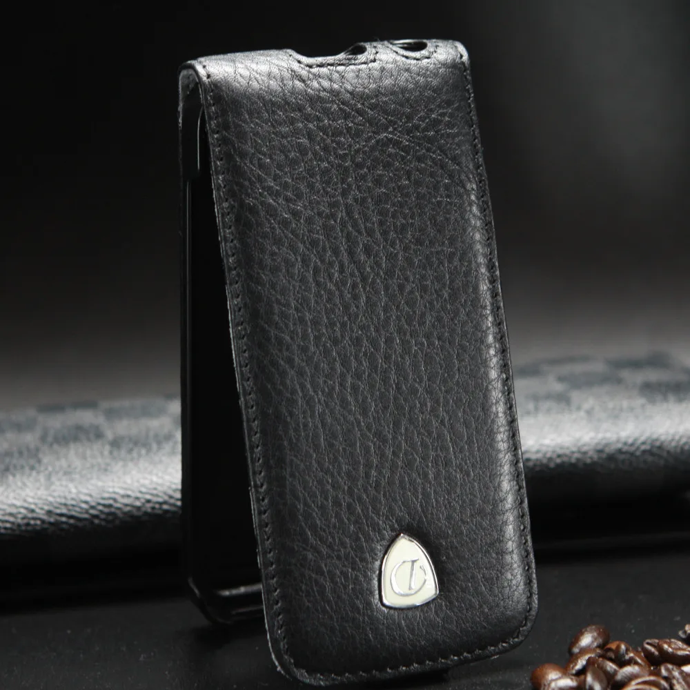 

Top quality Genuine Leather case cover for iPhone 5 5S , 100% cow leather material ,wholesale, Free Shipping