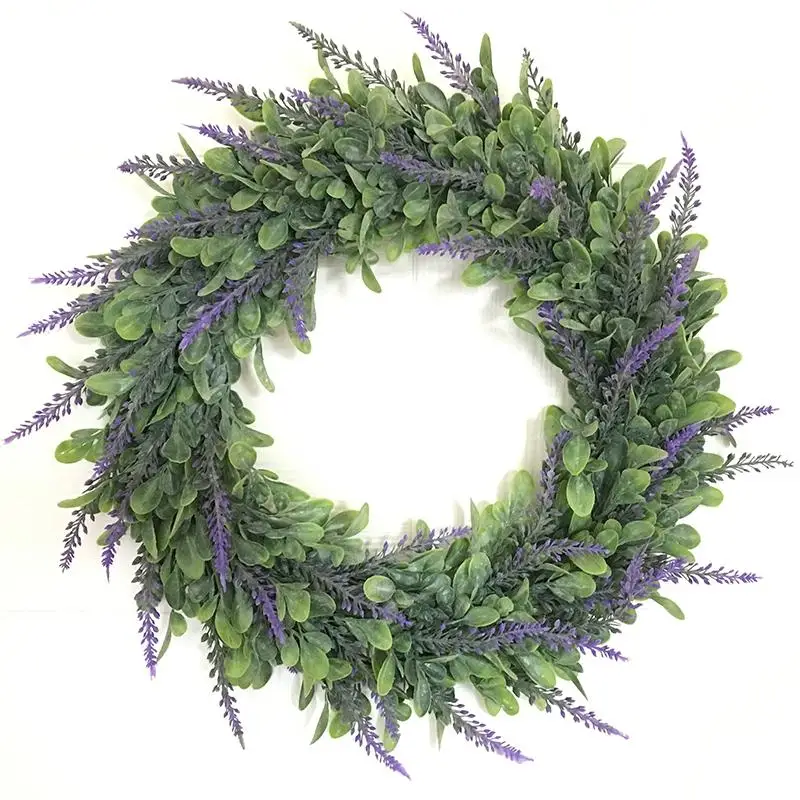 

Adeeing Lifelike Artificial Wreath Flowers Door Hanging Wall Window Decoration Wedding Party Christmas Decor