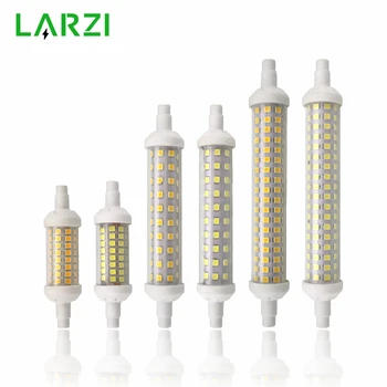 LARZI LED lamp R7S 6w 9w 12w 78mm 118mm 135mm SMD 2835 Lampada LED lamp 220V 240V maïs licht Energiebesparende Vervangen Halogeen Licht
