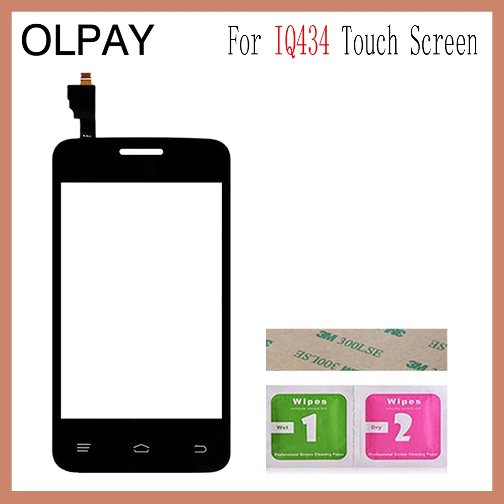 3 5 ''для Fly IQ434 IQ 434 сенсорный экран дигитайзер панель запасные части Переднее