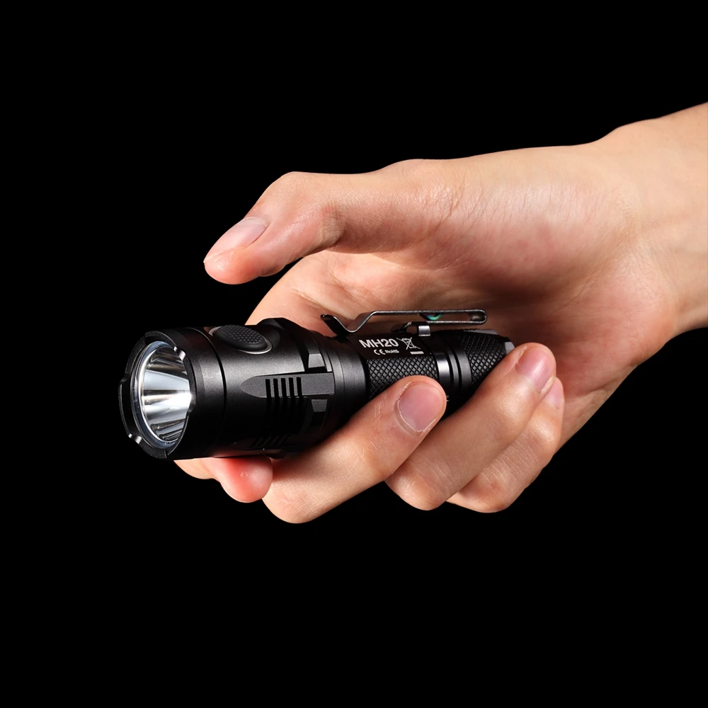 

Nitecore MH20 With 3200mAh battery 1000 lumens CREE XM-L2 U2 LED Rechargeable MINI Flashlight Waterproof Led Torch+Free shipping