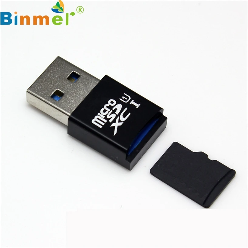 Binmer Новый Mecall мини 5 Гбит/с супер скорость USB 3,0 Micro SD/SDXC TF кардридер адаптер оптовая продажа Oct21