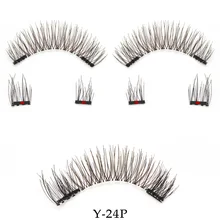 Магнитные накладные ресницы Genailish, 1 пара, 3d ресницы, удлинитель ресниц, натуральная упаковка на заказ, ссылка для dropshop