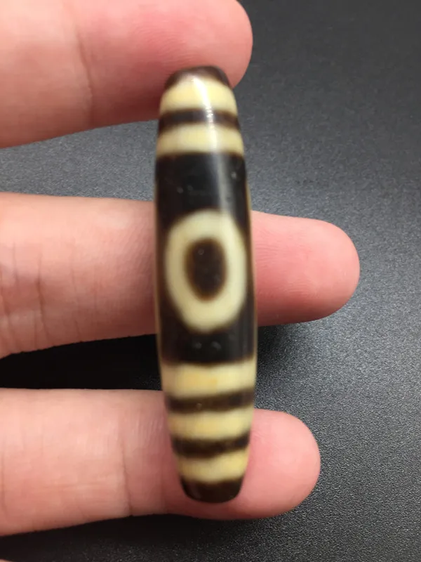 Tibetan one eyes Dzi Bead 1 eyed Gzi Genuine Amulet Talisman Authentic Ancient Pure Agate