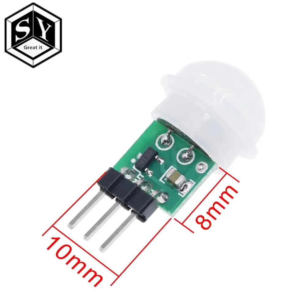 Mini Ir Pyroelectric Infrared Pir Motion Human Sensor Automatic