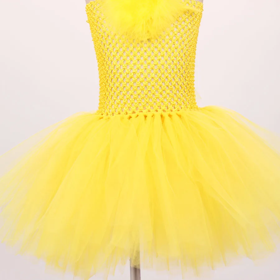 1Set Children Tutu Dress Baby Girls Birthday Party Dress Kids Halloween Chicken Costume Outfit Girls Animal Fancy Dress Up (13)