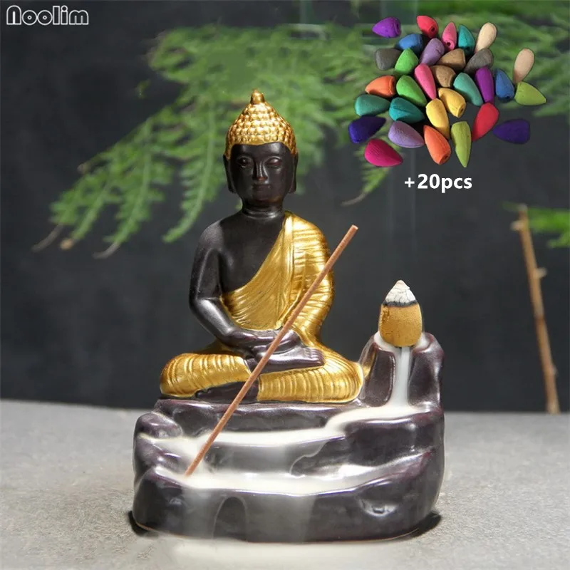 Оригинальный модный Guanyin Backflow керамическая курильница для ладана горелка