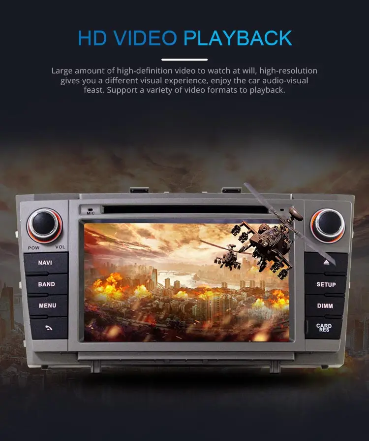 Perfect JDASTON Android 9.0 Car DVD Player For Toyota T27 Avensis 2009-2014 Octa Cores 4G+64G 2 Din Car Radio Multimedia GPS Navi Audio 3