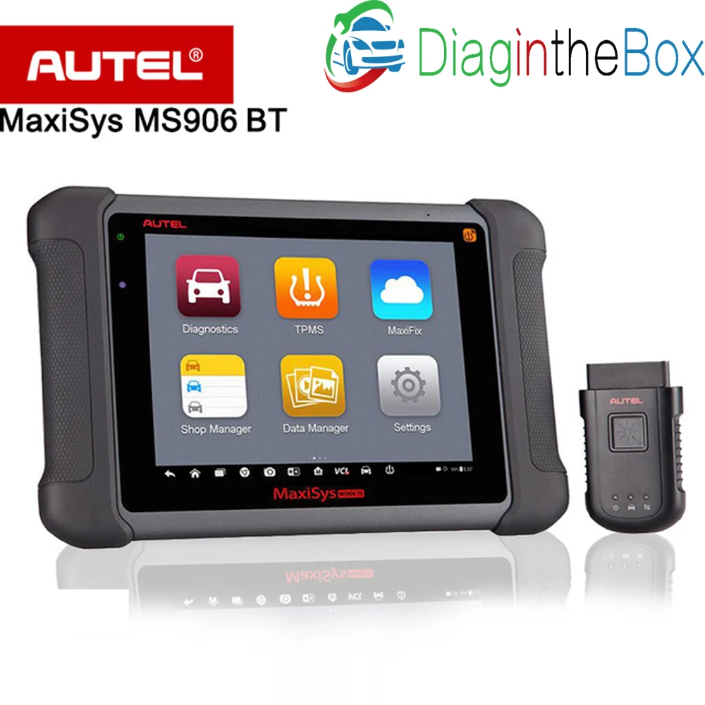 Autel MaxiSys MS906BT автоматический диагностический сканер беспроводной Расширенный комплексный MS906 BT полная система ECU Инструмент кодирования