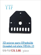 Части 3D-принтера Openbuilds замок чокер с зажимами кольцо T8 кольцо с винтовым креплением блокировка блок изоляция Колонка 100 шт