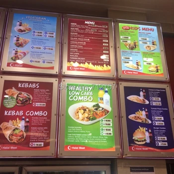 

Acrylic Frame Led Illuminated Display Menu Board 16"x24"x1/2" Size