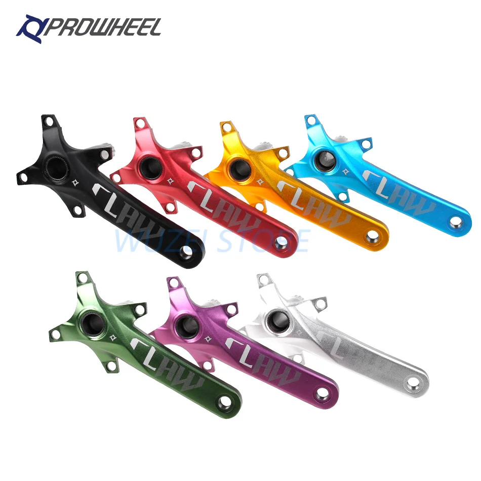 Prowheel 104 BCD mtb шатун со звездочками для велосипеда пластины 170 мм/30/32/34/36/38 T Круглый звездочки шатун для горного велосипеда комплект велосипед Запчасти