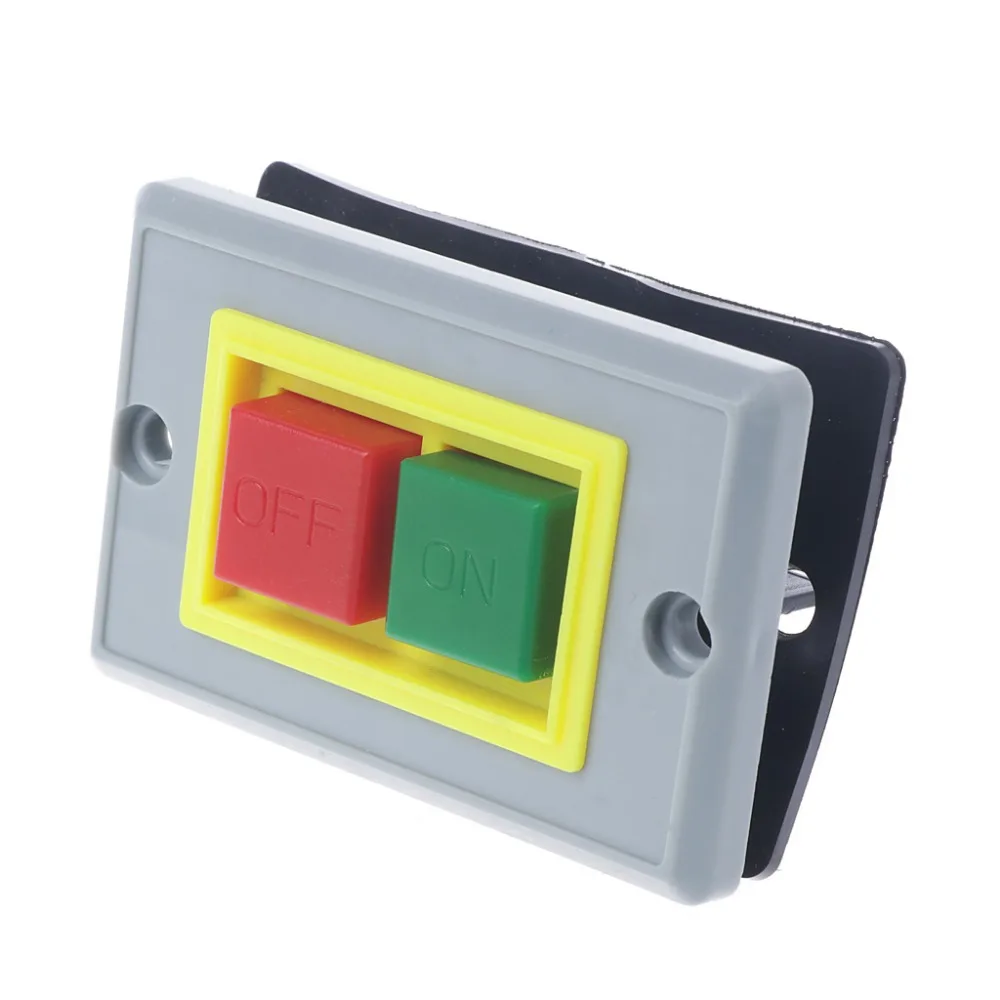 AC 380 в 2 кВт I/O On Off Start Stop кнопочный переключатель 6 винтовых клемм|Выключатели| |
