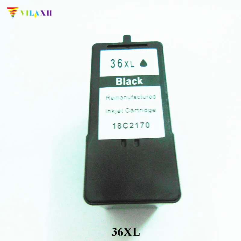 Vilaxh для Lexmark 36 xl 36xl чернильный картридж Lexmark36 X3650 X4650 X5650 X5650es X6650 X6675 Z2420 принтер |