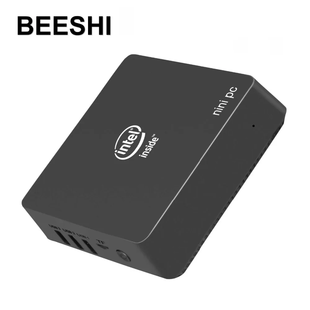 Мини ПК оконные рамы 10 OS компьютер PC 4 Гб 64 Двойной Wi Fi к HTPC minipc 2 HDMI порты J3455 процессор Bluetooth 4,2 Малый